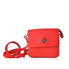 Сумка женская Beverly Hills Polo Club 2026-RED, красный (12 x 12 x 5 cм) 12131122 цена и информация | Куинн | 220.lv