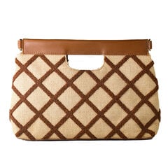 Sieviešu Rokassoma Laura Ashley VALETTA-QUILTED-TAN Brūns (30 x 20 x 9 cm) 12131467 цена и информация | Женские сумки | 220.lv