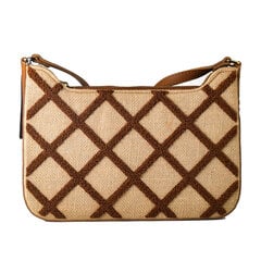 Сумка женская Laura Ashley SALWAY-QUILTED-TAN, коричневая (28 x 17 x 7 cм) 12131480 цена и информация | Женские сумки | 220.lv