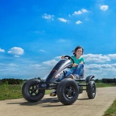 Pedāļu Go-Kart XL, melns cena un informācija | Rotaļlietas zēniem | 220.lv