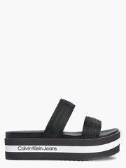 Sieviešu iešļūcenes CALVIN KLEIN JEANS Flatform Twostraps 573151042 cena un informācija | Iešļūcenes, čības sievietēm | 220.lv