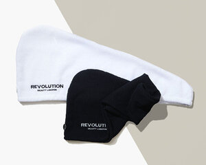 Полотенце для волос Revolution Haircare Elastic Microfibre, 2 шт. цена и информация | Набор аксессуаров для волос | 220.lv