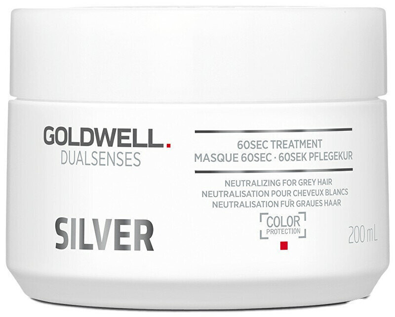 Matu maska Goldwell Dualsenses Silver, 200 ml cena un informācija | Matu uzlabošanai | 220.lv