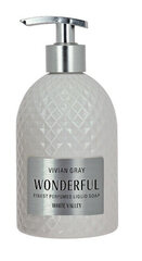 Šķidrās ziepes Vivian Gray Wonderful White Valley, 500 ml cena un informācija | Ziepes | 220.lv