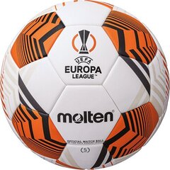 Футбольный мяч MOLTEN F5U5000-12 UEFA Europa League PU цена и информация | Molten Футбол | 220.lv