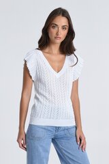 Molly Bracken sieviešu džemperis LA1278BE*01, balts 3542914715016 cena un informācija | Sieviešu džemperi | 220.lv
