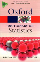 Dictionary of Statistics 3e 3rd Revised edition cena un informācija | Ekonomikas grāmatas | 220.lv