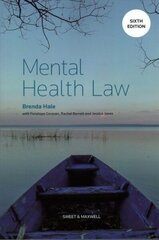 Mental Health Law 6th edition cena un informācija | Ekonomikas grāmatas | 220.lv