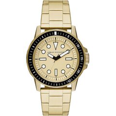 Vīriešu Pulkstenis Armani Exchange LEONARDO (Ø 44 mm) 12141810 cena un informācija | Vīriešu pulksteņi | 220.lv