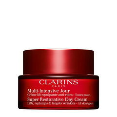 Крем для лица Clarins Super Restorative (50 мл) цена и информация | Наносите на чистую кожу лица. Подержите около 10-15 минут и смойте водой. | 220.lv