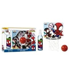 Комплект Ep Line Spiderman для мальчиков: Туалетная вода EDT 150 мл + баскетбольное кольцо и мяч цена и информация | Косметика для мам и детей | 220.lv