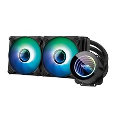 Darkflash DX240 V2.6 ARGB PC Water Cooling 2x 120x120 (Black) cena un informācija | Procesora dzesētāji | 220.lv