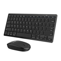 Mouse and keyboard combo Omoton (Black) цена и информация | Клавиатуры | 220.lv