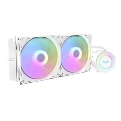 Darkflash DA240 LED PC Water Cooling 2x 120x120 (White) цена и информация | Кулеры для процессоров | 220.lv