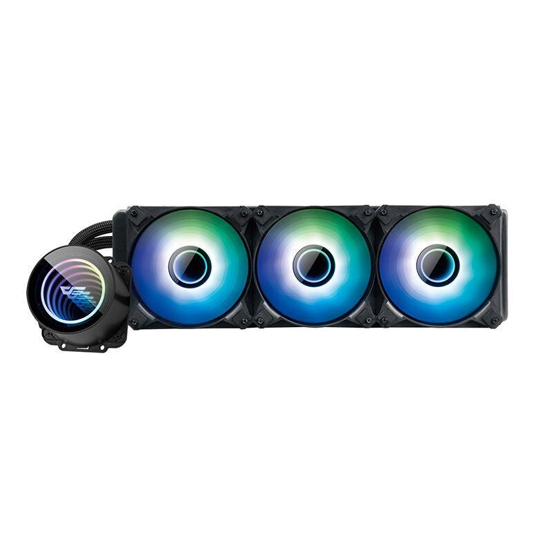 Darkflash DX360 V2.6 PC Water Cooling ARGB 3x 120x120 (Black) цена и информация | Procesora dzesētāji | 220.lv