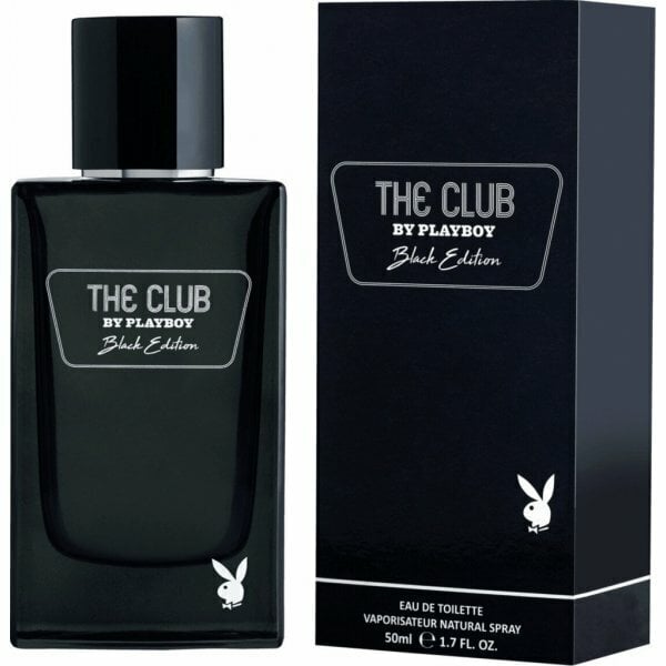 Tualetes ūdens Playboy The Club Black Edition EDT vīriešiem, 50 ml cena un informācija | Vīriešu smaržas | 220.lv