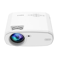 Wireless projector HAVIT PJ202 PRO (white) цена и информация | Проекторы | 220.lv