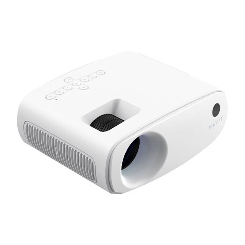 Wireless projector HAVIT PJ207 PRO (white) цена и информация | Projektori | 220.lv