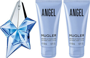 Komplekts sievietēm Thierry Mugler Angel: EDP 25 ml + ķermeņa losjons 2 x 50 ml cena un informācija | Sieviešu smaržas | 220.lv