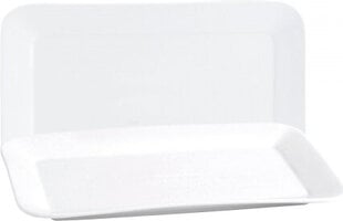 Поднос Quid Basic Прямоугольный Керамика Белый (35,8 x 21 cm) (6 штук) цена и информация | Посуда, тарелки, обеденные сервизы | 220.lv