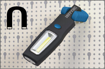 HEYTEC LED lukturītis 3 W, piekarināms, ar magnētu cena un informācija | Lukturi | 220.lv