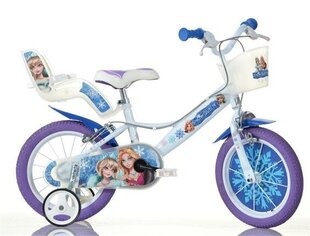 Bērnu velosipēds Snow Queen 16" cena un informācija | Dino bikes Sports, tūrisms un atpūta | 220.lv