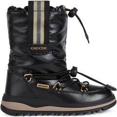 GEOX bērnu melni zābaki meitenēm ADELHIDE AB BOOTIES цена и информация | Детские сапоги | 220.lv