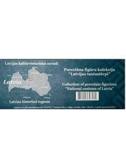 Porcelāna figūriņas Latvijas tautastērpi cena un informācija | Interjera priekšmeti | 220.lv