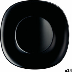 Глубокое блюдо Luminarc Carine Чёрный Cтекло (Ø 23,5 cm) (24 штук) цена и информация | Посуда, тарелки, обеденные сервизы | 220.lv