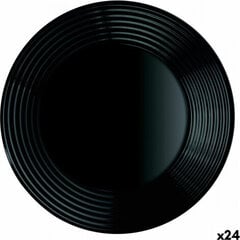 Глубокое блюдо Luminarc Harena Чёрный Cтекло (Ø 23,5 cm) (24 штук) цена и информация | Посуда, тарелки, обеденные сервизы | 220.lv