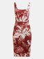 Sieviešu kleita GUESS JEANS Lexi Floral Print Bodycon Country Garden Toile 563933554 цена и информация | Kleitas | 220.lv