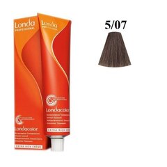 Краска для волос Londa Londacolor Demi-Permanent Cream Color 5/07 Light Brown Natural Brown, 60 мл цена и информация | Краска для волос | 220.lv