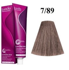 Краска для волос Londa Permanent Hair Colour Cream, 7/89 Medium Blond, 60 мл цена и информация | Краска для волос | 220.lv