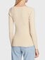 Sieviešu džemperis CALVIN KLEIN Rib Square-Neck White Clay 560074928 cena un informācija | Sieviešu džemperi | 220.lv
