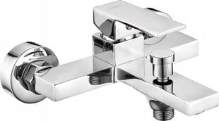 Vannas dušas komplekts ar jaucējkrānu Mexen Uno R-77, Chrome cena un informācija | Jaucējkrāni | 220.lv