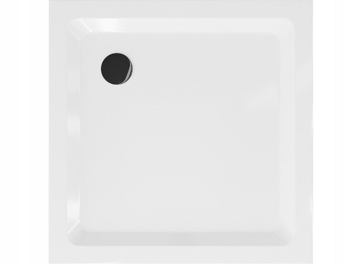 Dušas kabīne Mexen Roma ar paplāti un sifonu, Black+White/Black, 100x70,80,90,100,110,120 cm цена и информация | Dušas kabīnes | 220.lv