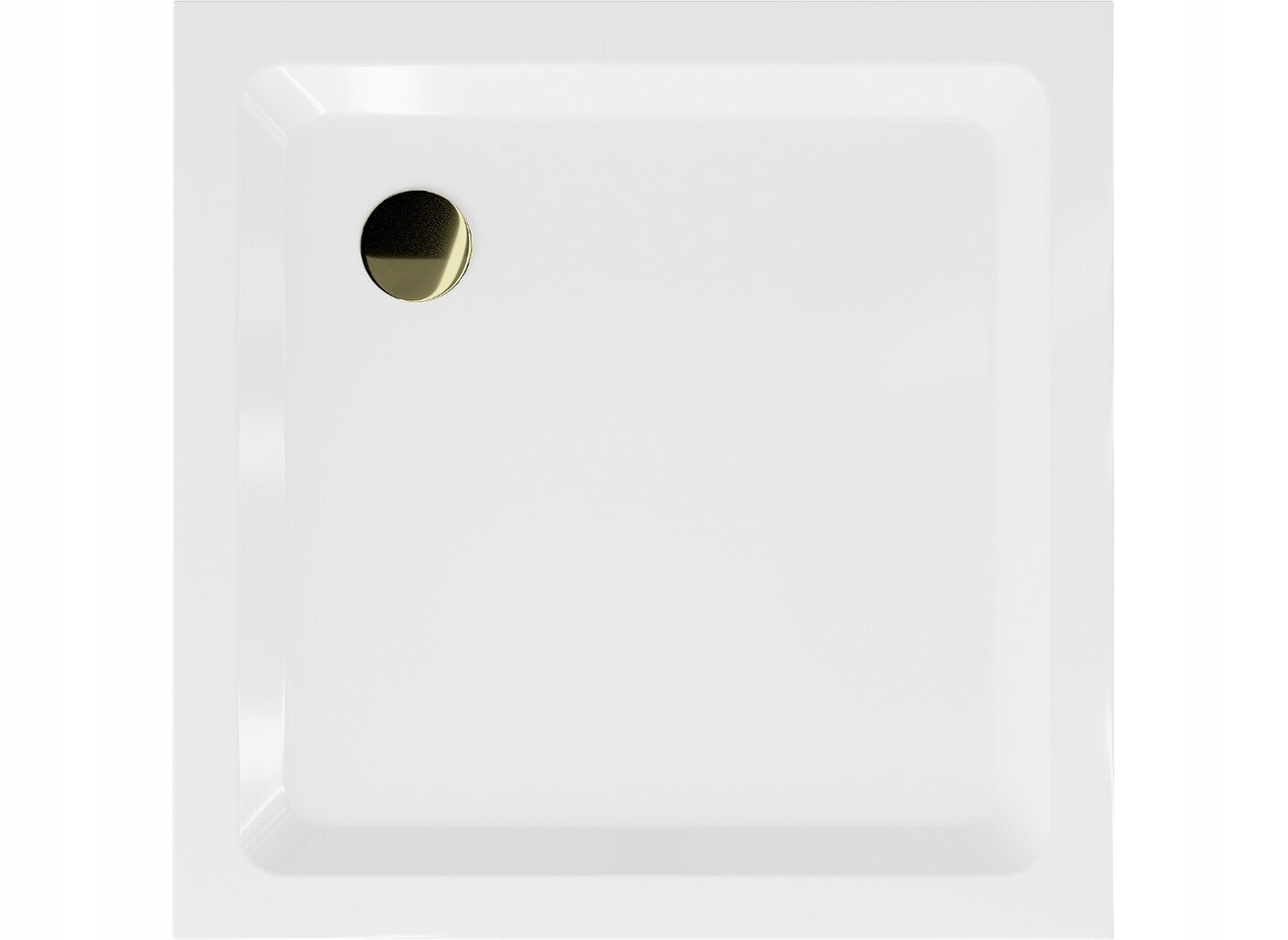 Dušas kabīne Mexen Roma ar paliktni un sifonu, Gold+White/Gold, 80x70,80,90,100 cm cena un informācija | Dušas kabīnes | 220.lv