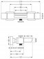 Vannas-dušas sistēma ar termostata jaucējkrānu Mexen Erik Cube, Black цена и информация | Dušas komplekti un paneļi | 220.lv