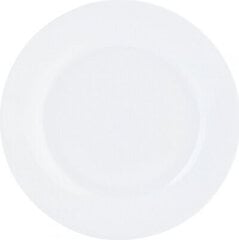 Плоская тарелка Quid Basic Керамика Белый (23 cm) (12 штук) цена и информация | Посуда, тарелки, обеденные сервизы | 220.lv