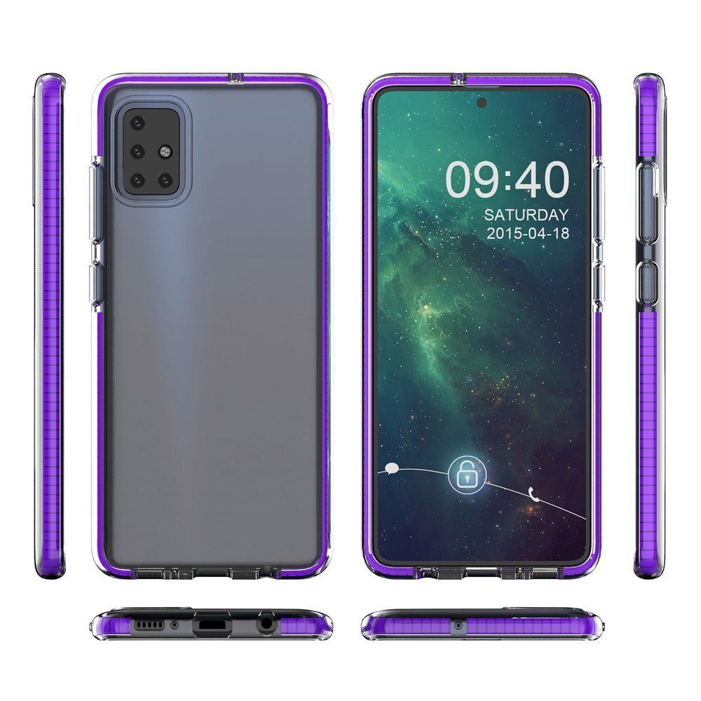 Hurtel 61313-uniw piemērots Xiaomi Redmi Note 9 Pro / Xiaomi Redmi Note 9S, caurspīdīgs cena un informācija | Telefonu vāciņi, maciņi | 220.lv