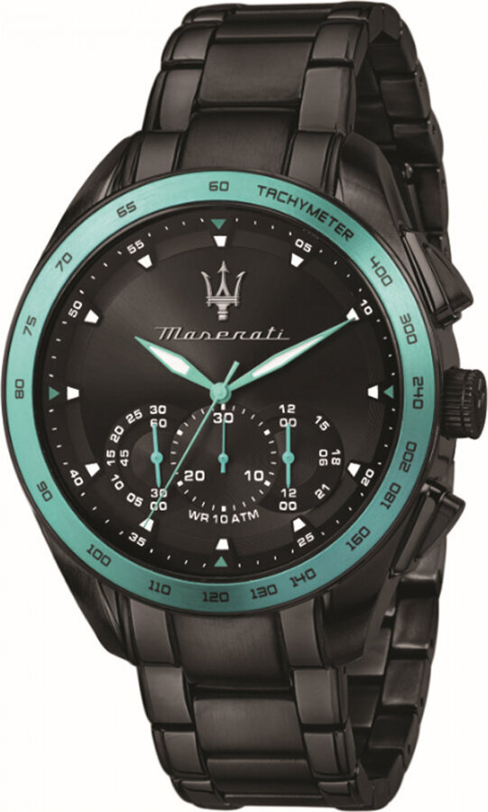 Unisex Pulkstenis Maserati R8873644002 (Ø 45 mm) cena un informācija | Vīriešu pulksteņi | 220.lv