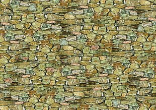 Consalnet Фотообои флизелиновые Stone wall 312 x 219 cm 036VEXXL цена и информация | Фотообои | 220.lv