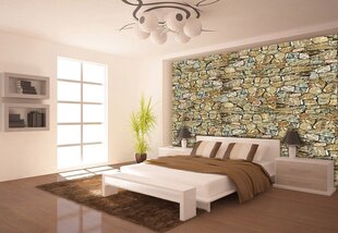 Consalnet Фотообои флизелиновые Stone wall 416 x 254 cm 036VEXXXL цена и информация | Фотообои | 220.lv