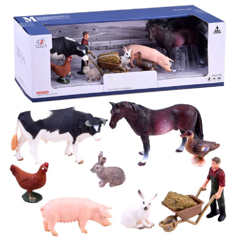 Mājdzīvnieku komplekts cena un informācija | Rotaļlietas zēniem | 220.lv