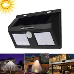 Солнечный двойной подвесной светильник 2x20 LED с датчиком движения цена и информация | Уличное освещение | 220.lv