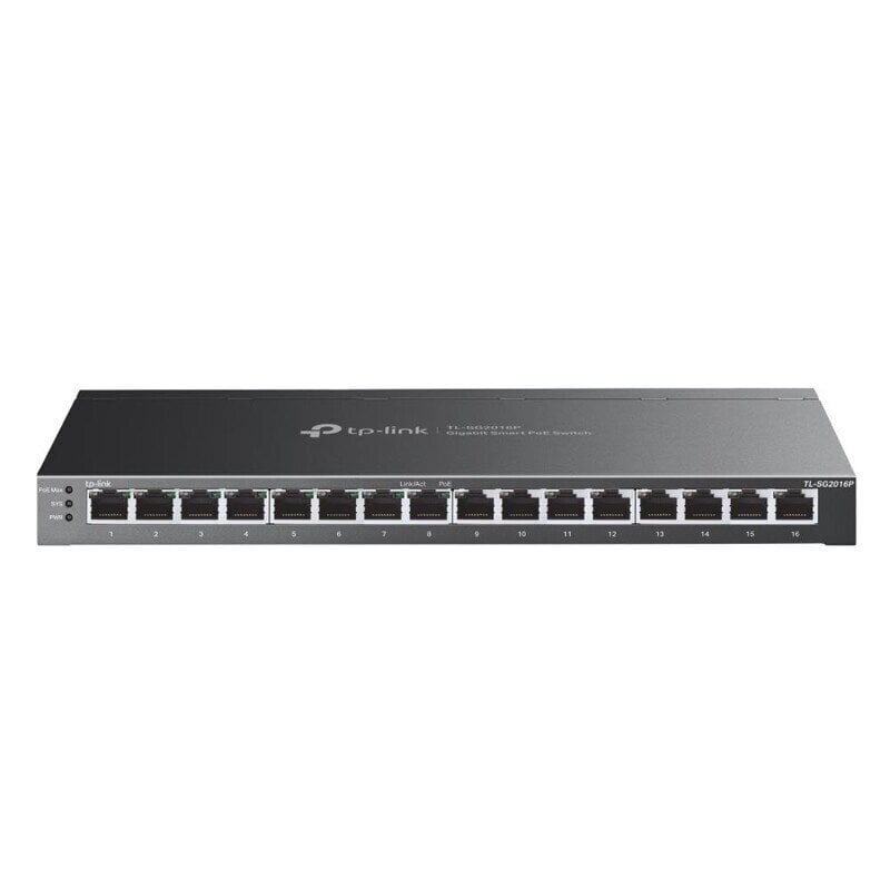 TP-Link TL-SG2016P цена и информация | Komutatori (Switch) | 220.lv
