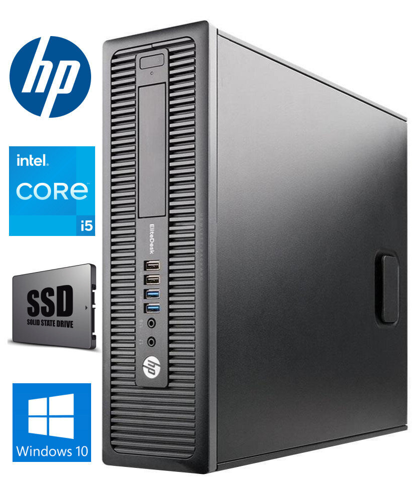 600 G1 i5-4570 8GB 500GB HDD Windows 10 Professional Stacionārais dators цена и информация | Stacionārie datori | 220.lv