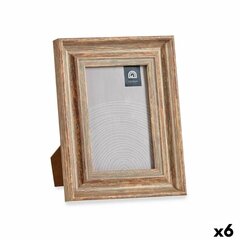 Foto rāmis Stikls Koks Brūns Bronza Plastmasa (16,5 x 2 x 21 cm) (6 gb.) cena un informācija | Foto rāmji, foto albumi | 220.lv