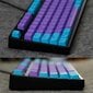 Royal Kludge OEM PBT Keycaps - (104 gab., Blue Purple, PBT, UK layout) cena un informācija | Klaviatūras | 220.lv