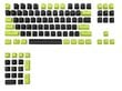 Royal Kludge OEM PBT Keycaps 104 vnt. Poison PBT UK cena un informācija | Klaviatūras | 220.lv